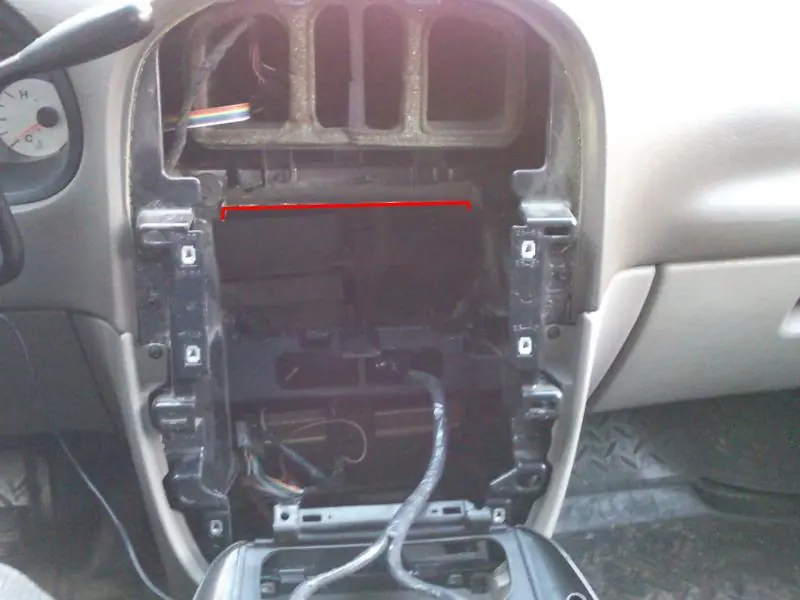 Изображение для статьи: Установка 2DIN автомагнитолы в Dodge Caravan
