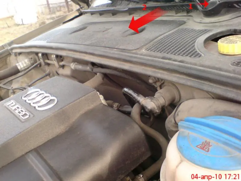 Изображение для статьи: Установка манометра давления наддува на Audi A4 B6-B7