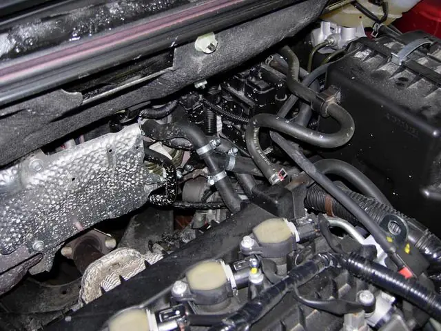 Изображение для статьи: Установка предпускового подогревателя антифриза на Mitsubishi Lancer X