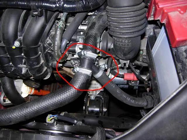Изображение для статьи: Установка предпускового подогревателя антифриза на Mitsubishi Lancer X