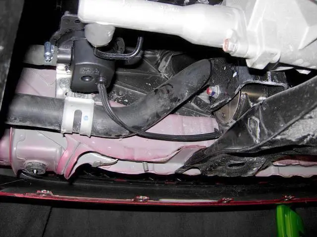 Изображение для статьи: Установка предпускового подогревателя антифриза на Mitsubishi Lancer X