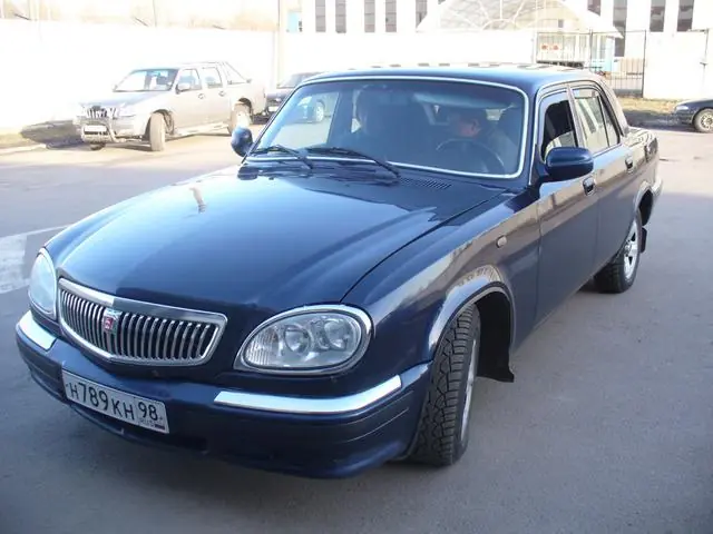 ГАЗ 31105, вид спереди