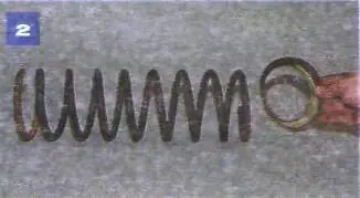 Снятие пружины