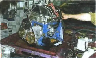 Снятие двигателя с автомобиля