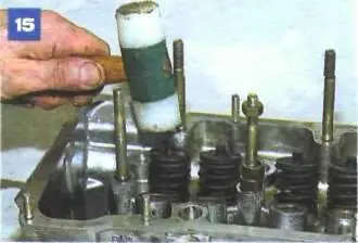 Снятие и разборка головки блока цилиндров