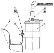 Установка катушки зажигания
