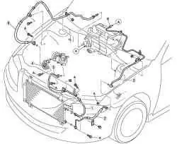 Линия хладагента автомобиля Mazda 3