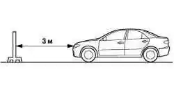 Схема установки автомобиля
