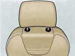Снятие подголовника с сиденья спортивного типа «Recaro»