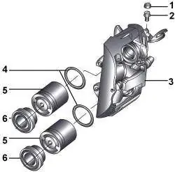 Передний суппорт HP-2