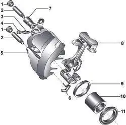 Передний суппорт FN-3