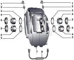 Передний суппорт Brembo