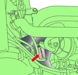 Расположение номера на бензиновых двигателях V8–5V