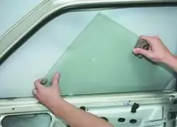 Замена стекла задней двери