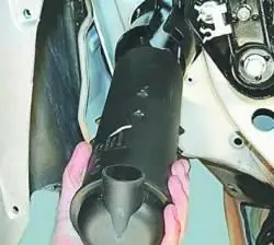 Снятие и установка адсорбера