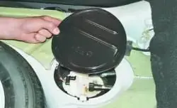 Замена модуля топливного насоса