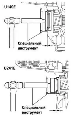 Запрессовка сальника картера главной передачи