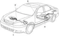 Топливная система автомобиля Camry с двигателем 1MZ-FE