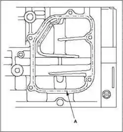 Установка масловоздухоотделителя (L13A)