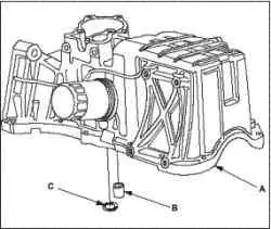 Установка масляного поддона (L13A)