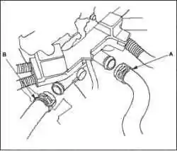 Снятие головки блока цилиндров (L13A)