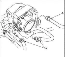 Снятие головки блока цилиндров (L13A)