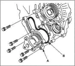 Замена водяного насоса (L13A)