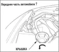 Замена ламп в фарах