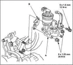 Замена канала EGR (L1 3A)
