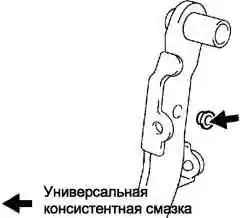 Место нанесения консистентной смазки