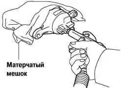 Извлечение поршня из цилиндра