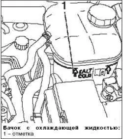 Заправка и удаление воздуха из системы охлаждения