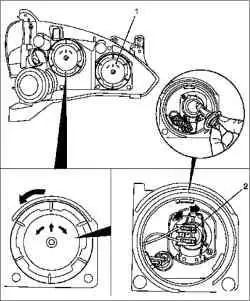 Замена лампы накаливания дальнего света