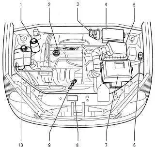 Двигатель 1,8—2,0 л Zetec-E 16V