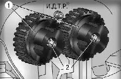 Крепление механизмов VCT