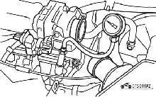 Подключение манометра для измерения давления топлива в системе