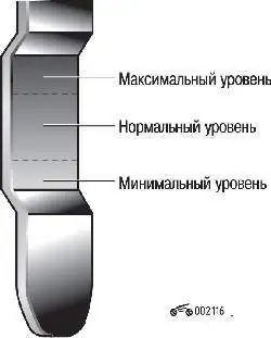 Маслоизмерительный щуп