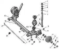 Задняя подвеска