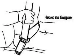 Надевание ремня