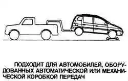 Правило буксировки автомобиля с механической коробкой передач