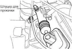 Штуцер прокачки