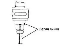 Установочные метки на штуцере