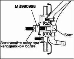Снятие и установка дисковых тормозов