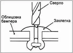 Разборка и сборка переднего бампера