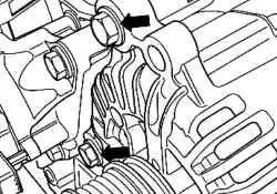 Крепежные болты генратора