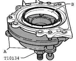 Затягивание болтов монтажного приспособления