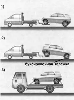 Правила буксировки автомобиля