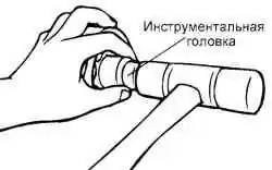 Установка ШРУСа с помощью инструментальной головки