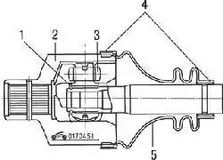 Шарнир равных угловых скоростей RC 462 («трипод»)