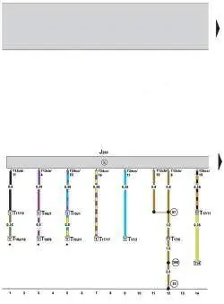 Электросхема климатической установки Climatronic 2-C (устанавливается с 05.2005) (часть 1)